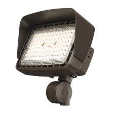 Cree Lighting® Noctura® Series | Top Visor | 1L Series Flood Light | Medium Bronze