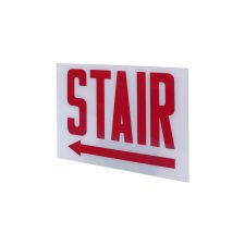 C-Lite Chicago-Approved Glass Panel | C-EE-A-CHI Series | Stair | Left Arrow