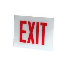 C-Lite Glass Panel for C-EE-A-CHI Series Exit Signs | No Arrow