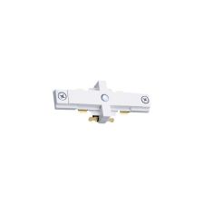 Mini Straight Connector for 2-Circuit Track | White