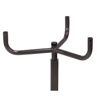 Triple Bullhorn Light Pole Mounting Bracket @ 120°