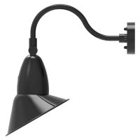 C-Lite LED Gooseneck Light w/ 11-inch Angled Shroud Side View