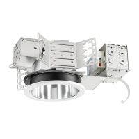 RUUD&reg; 6-inch Architectural Recessed Horizontal Downlight | 26W (Max) CFL | New Construction | Non-IC Rated