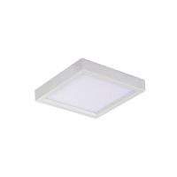 NICOR® 4-inch LED Architectural Surface Mount Downlight | DSE4 Series | 4000K | Square | White