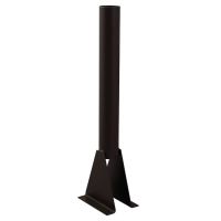 e-conolight Ground Mount Post | E-ACGM Series | Dark Bronze