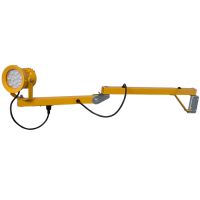 LED Dock Light | E-WTD02B Series | Head w/ 42-inch Arm | 4000K | Yellow
