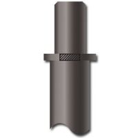 Round Tapered Steel Light Pole | 30-foot | Dark Bronze