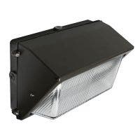 NaturaLED® Traditional Style LED Wall Pack w/ Button Photocell | LED-FXTWP Series | 5700 Lumens | 4000K-5000K | Medium Bronze