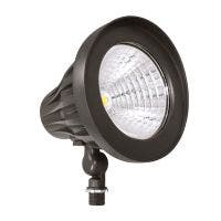 GKOLED™ LED Bullet Light Narrow LED Flood Light 20° Beam Angle GKOFR Series 2500 Lumens 4000K or 5000K Dark Bronze