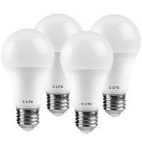 C-Lite LED A19 Lamp | C-A19-A Series | 5.5W| 2700K | Non-Dimmable | 4-Pack