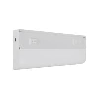NICOR® LED Under Cabinet Light | 9-inch | 360 Lumens | CCT Selectable | Switched or Unswitched | 120V | White