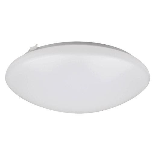 NaturaLED Round LED Semi Flush Mount Light 12 inch CCT Selectable LEDxxFMR Series 1120 Lumens White