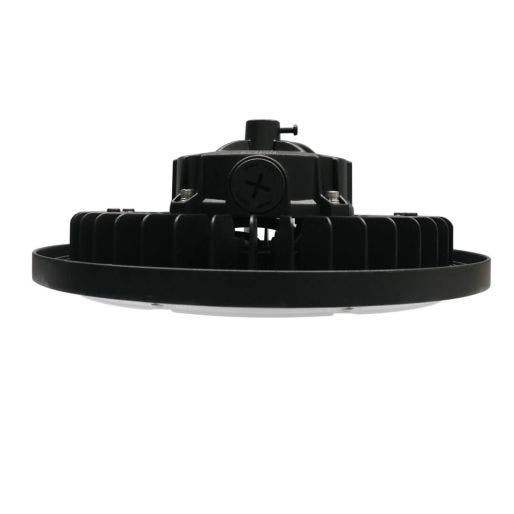 C Lite Round Ufo LED High Bay Light C HB D RD Series CCT Wattage Selectable Up to 22 000 Lumens 120 277V Black