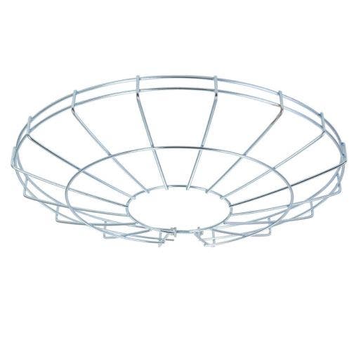 econolight Round Steel Wire Guard EHTH Series Silver