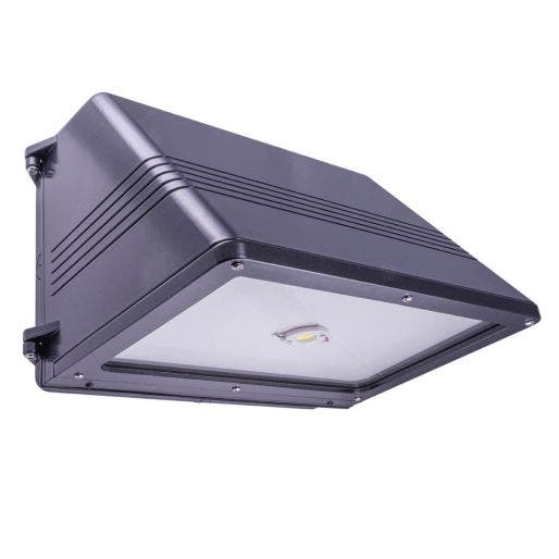 Full Cutoff Led Wall Pack E Wlt05b Series 5600 Lumens 5000k Dark Bronze