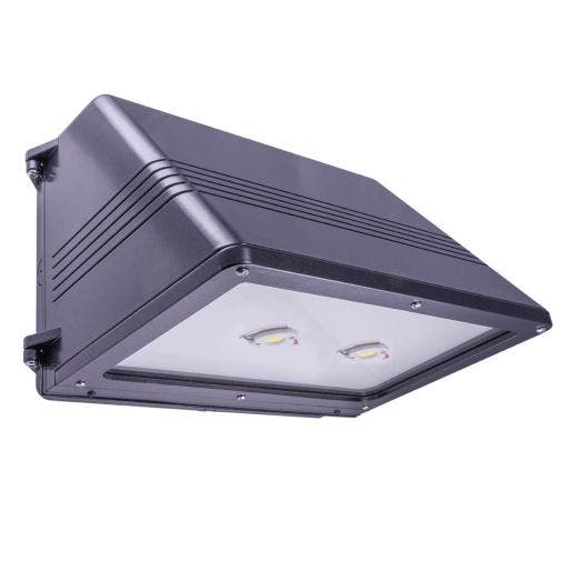 Full Cutoff Led Wall Pack E Wlt08b Series 8900 Lumens 5000k Dark Bronze