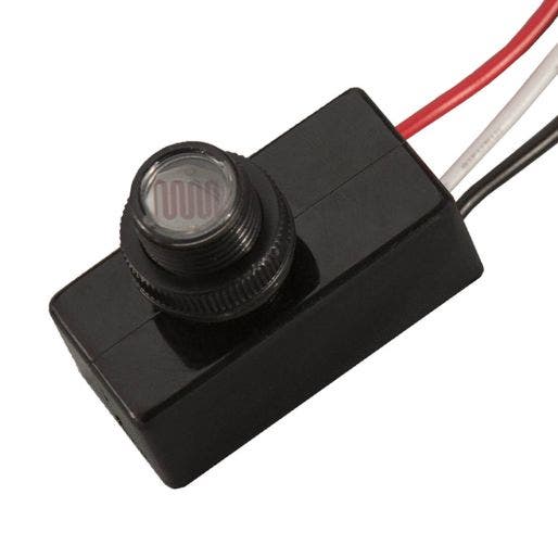 New P18100 Photoelectric Switch 1/2 Button Photocell 120V Rating 