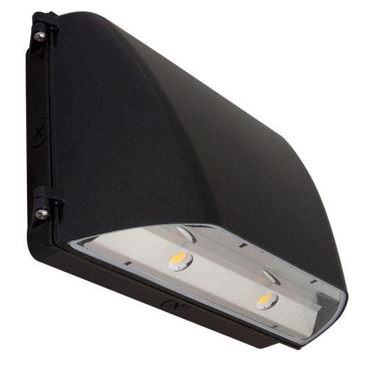 Led Full Cutoff Architectural Wall Pack E Wfg08 Series 3000k Dark Bronze