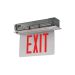 C-Lite LED Recessed Edgelit Exit Sign | C-EE-A-CHI Series | Single Face | AC only