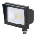 savr® Compact Square LED Flood Light w/ 1/2-inch Adjustable Fitter E-FFD Series 2250 Lumens 4000K Dark Bronze