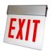 C-Lite LED Surface Edgelit Exit Sign| C-EE-A-CHI Series | Double Face | Battery Backup