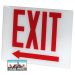 Glass Panel for E-X1X Series Exit Signs | Left Arrow
