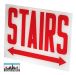 Glass Panel for E-X1X Series Stairs Signs | Double Arrow