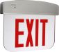 E-XEL1 Series LED Edgelit Exit Sign w/ Battery Backup - Single Face