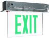LED Recessed Edgelit Exit Sign with Battery Backup E-XEL Series | e-conolight