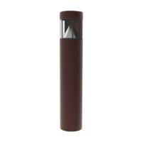 NaturaLED® Up to 1464 Lumens LED-FX8BLD18SW Series 8-inch Round LED Bollard Flat Top with Type 3 CCT & Wattage Selectable Up to 18W 3000K, 4000K or 5000K 120-277v Bronze