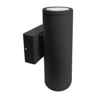 C-Lite 4-inch Cylinder LED Wall Sconce 20W CCT Selectable 120-277v Black