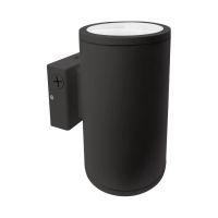 C-Lite 6-inch Cylinder LED Wall Sconce 33W CCT Selectable 120-277v Black