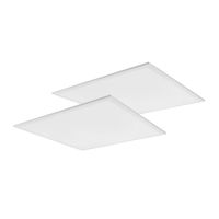 savr® Backlit LED Flat Panel  | 2&#039;x2&#039; | E-TFP-D Series | CCT &amp; Wattage Selectable | Up to 4180 Lumens | 120-277V | White | 2-Pack
