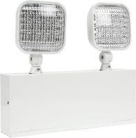 E-X1ML1006 LED Emergency Light w/ Two Adjustable Heads - Remote Capable