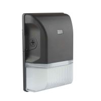 NaturaLED® 2024 Lumens LED-FXSECW Series LED Wall Mount 15W 4000K Integrated Photocell 120 or 277v Dark Bronze