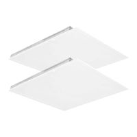 GKOLED® LED Flat Panels w/Emergency Battery Backup | GKOPLG2 Series | 2'x2' 