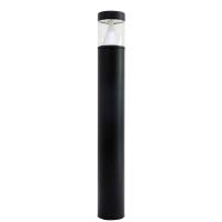 NaturaLED® Up to 2251 Lumens LED-FX55BLD Series 5.5-inch Round LED Bollard 41-inch Tall Flat Cone CCT & Wattage Selectable Up to 18W 3000K, 4000K or 5000K 120 - 277v Black