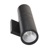 NaturaLED® LED Wall Sconce | LED-FXDWS Series | Up and Down | 20W | 5000K | Black