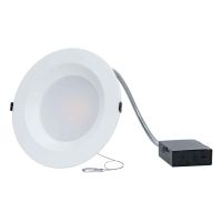 NaturaLED® Up to 2430 Lumens CRL Series 8-inch LED Downlight Up to 27W CCT & Wattage Selectable 120v - 277v White