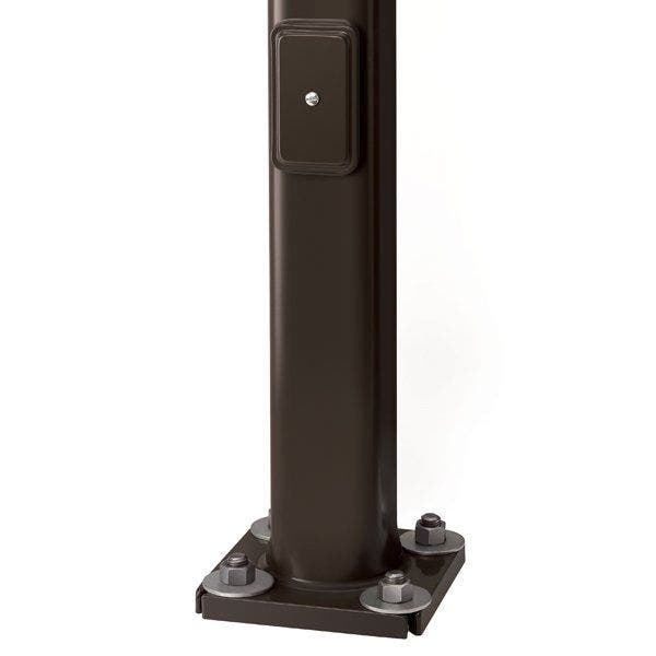 30 foot light pole top
