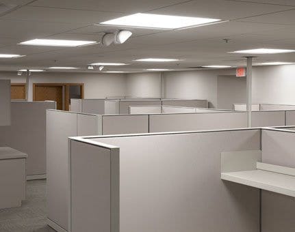 LED troffer e-conolight office